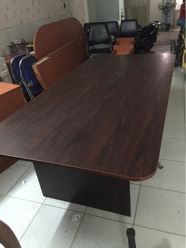 THANH LÝ BÀN HỌP NHÓM, NÂU VÂN GỖ, 240x120